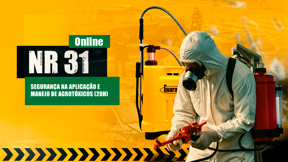 NR 31 — Segurança na Aplicação e Manejo de Agrotóxicos (20h)