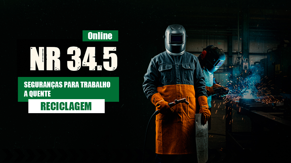 NR-34.5 Trabalho a Quente Reciclagem