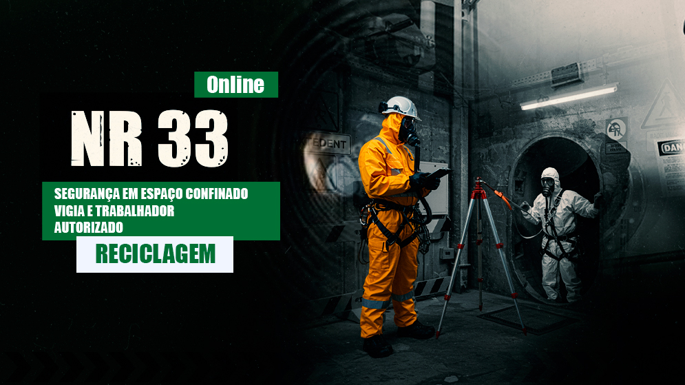 NR-33 Espaço Confinado Vigia e Trabalhador Reciclagem